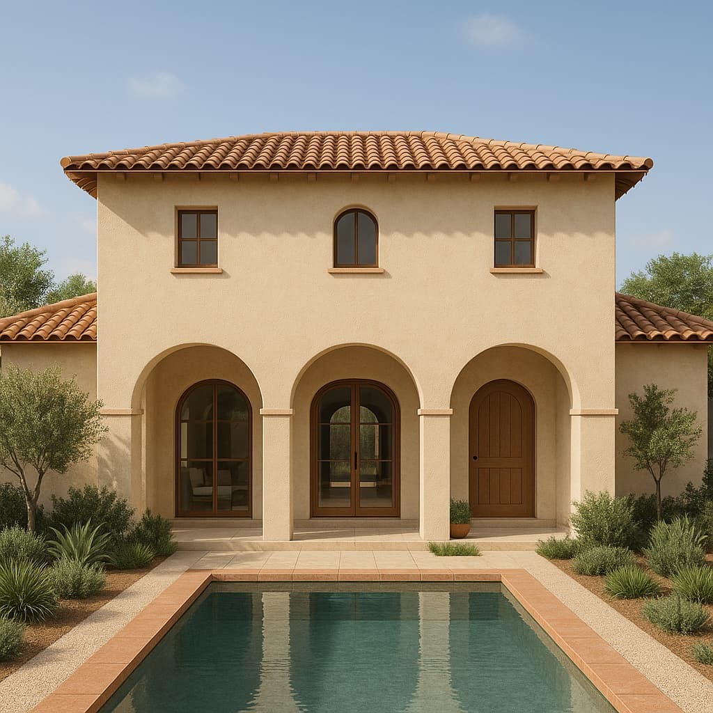 Mediterranean Elegance Villa Design