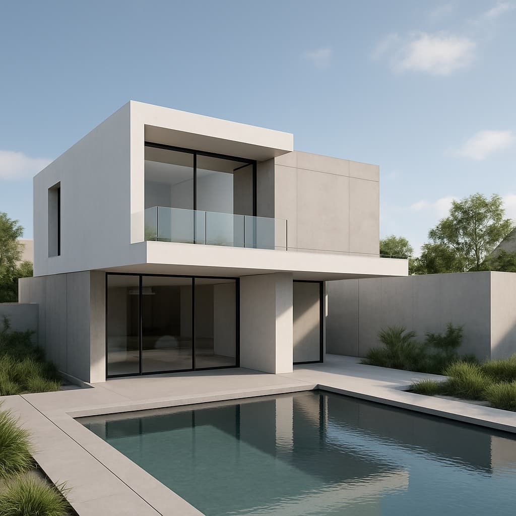Modern Minimalist Villa Design