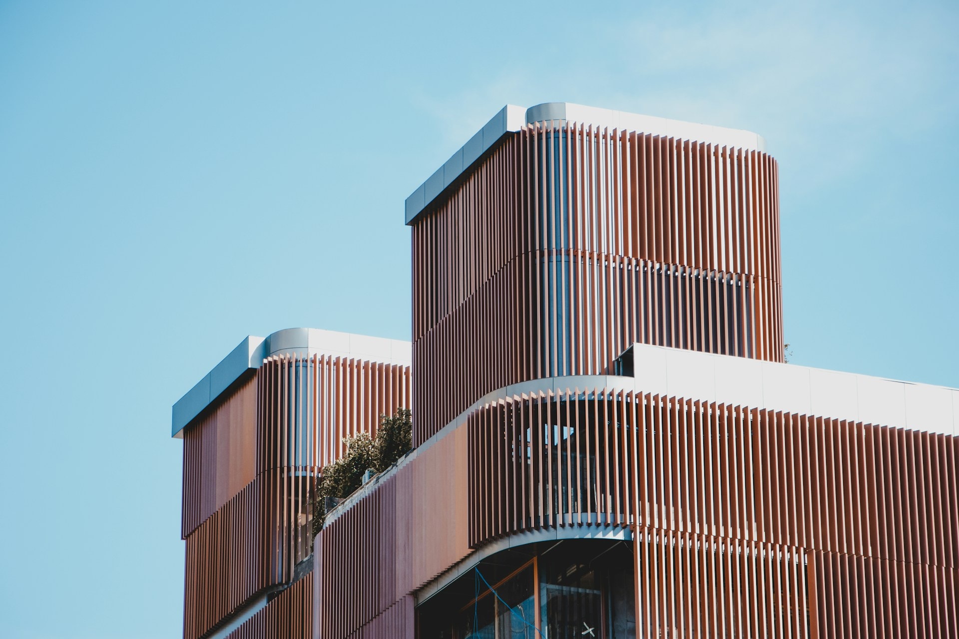 Modern architectural design showing innovative engineering solutions